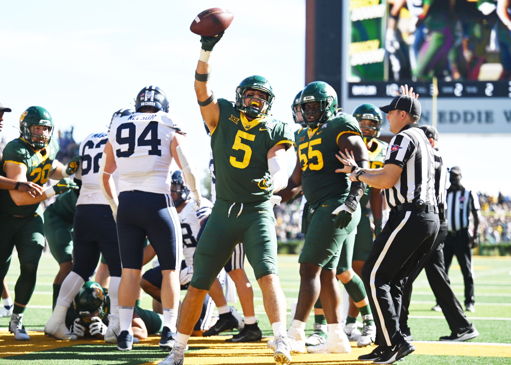 Sept. 10 — Baylor at BYU (9:15 p.m., ESPN)